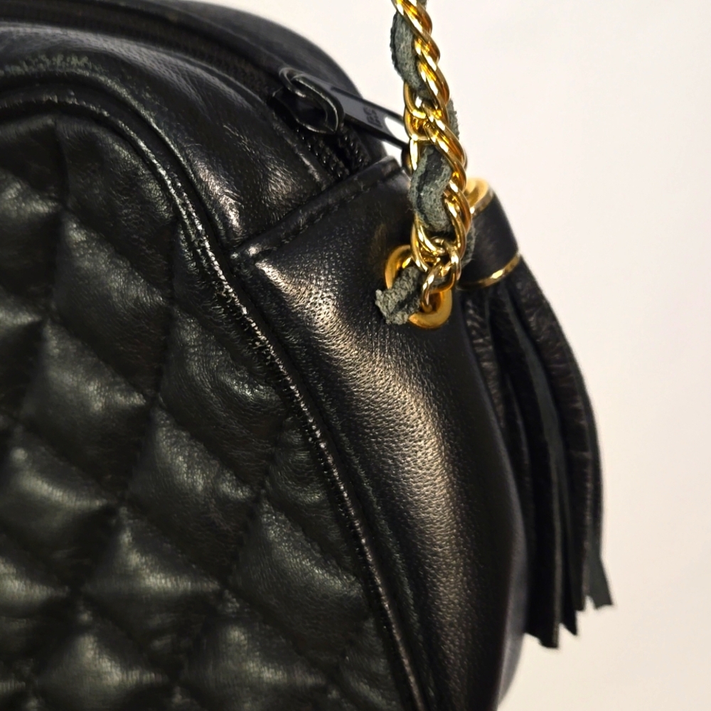 Leather Quilted Mini Bag - Picture 12 of 15
